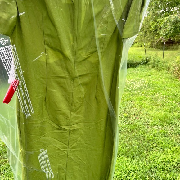 Ieena for Mac Duggal Apple Green Evening Gown 2630 dress NWT - Picture 10 of 11